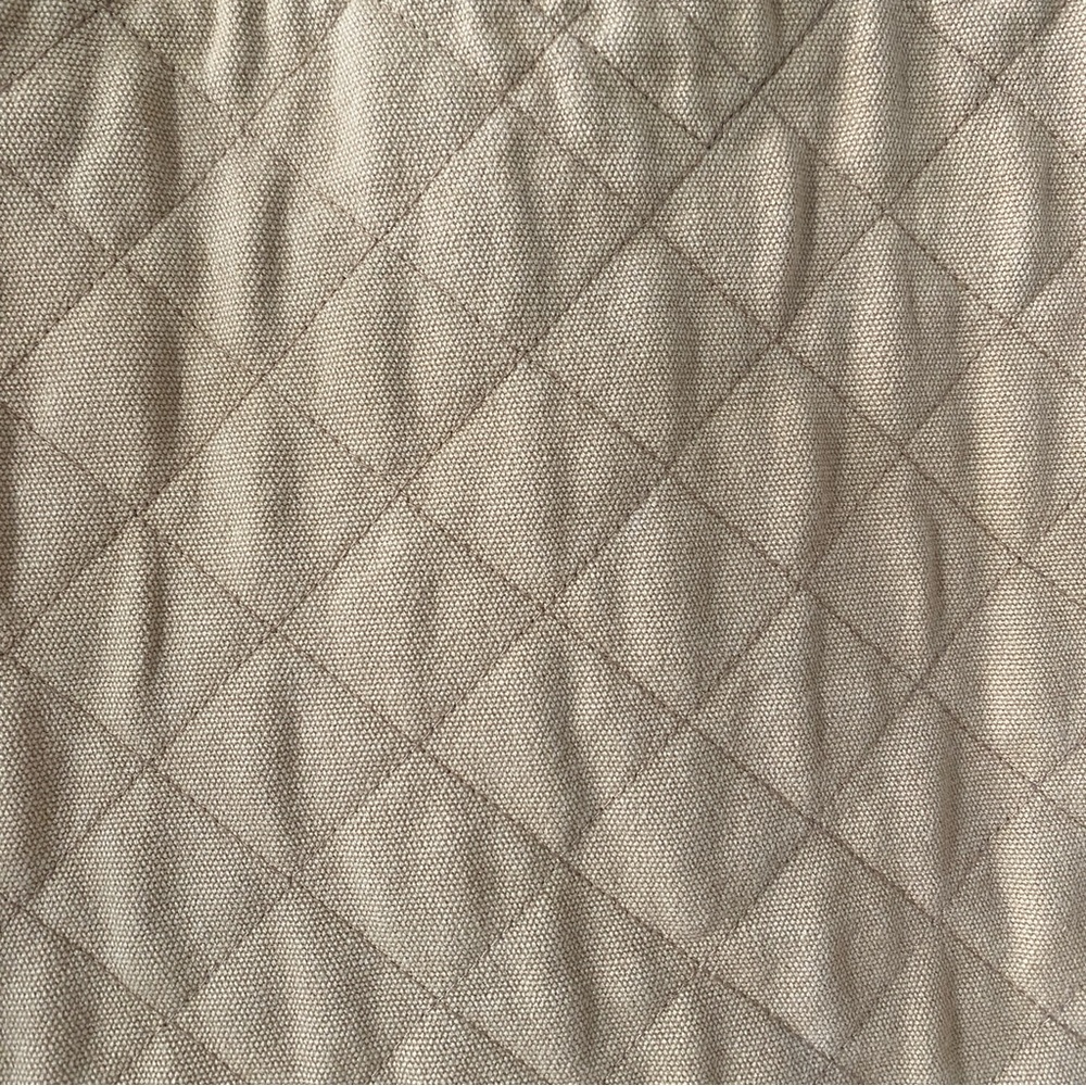 Pendleton Tan Quilted Jacket Coat with Buttons, Size SML - Picture 9 of 14